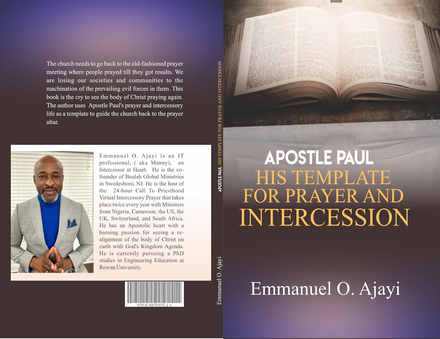 Apostle Paul: His Template for Prayer and Intercession cover